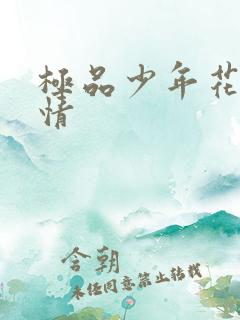 极品少年花都燃情