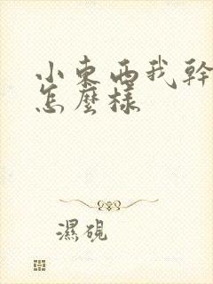 小东西我干的你怎么样