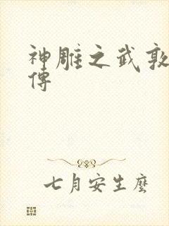 神雕之武敦儒大传