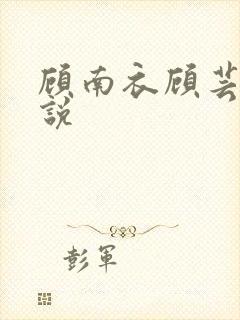 顾南衣顾芸沐小说