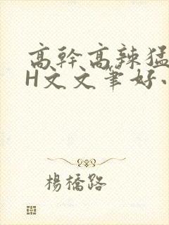 高干高辣猛高辣H文文笔好小说