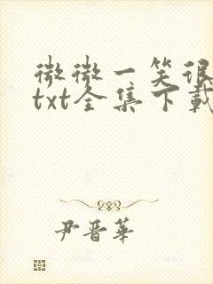 微微一笑很倾城txt全集下载