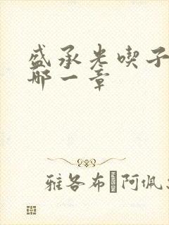 盛承光吃子时奶哪一章