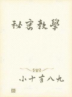 秘密教学