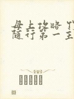 母上攻略 竹影随行第一主板