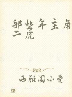 那些年主角是贾二虎