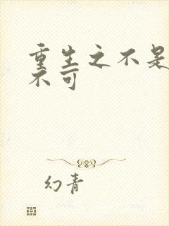 重生之不是非你不可