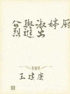 公与淑婷厨房猛烈进出