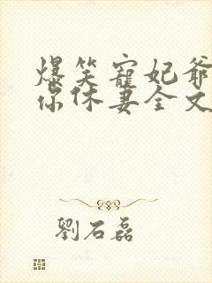 爆笑宠妃爷我等你休妻全文免费阅读