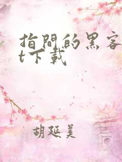 指间的黑客txt下载