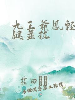 九王爷凤轻尘把腿并拢