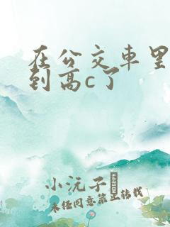 在公交车里c弄到高c了