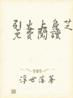 引火上身芝麻糖免费阅读