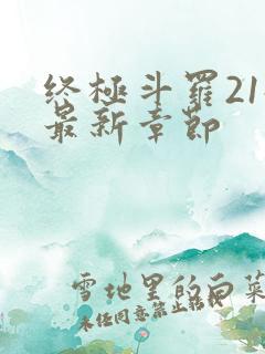 终极斗罗21册最新章节