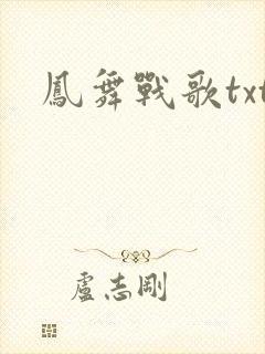 凤舞战歌txt