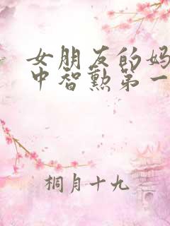 女朋友的妈妈2中智勋第一集