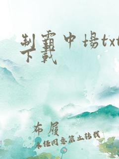 制霸中场txt下载