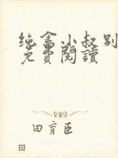 纯禽小叔别太猛免费阅读