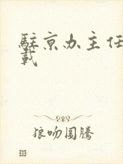 驻京办主任 下载