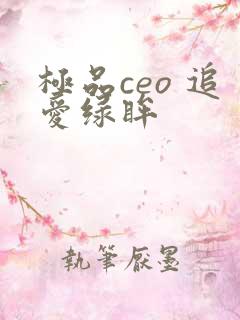 极品ceo 追爱绿眸