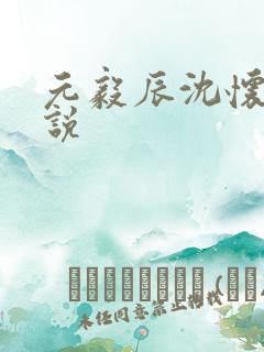 元毅辰沈怀妆小说