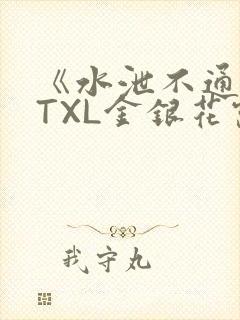 《水泄不通》 TXL金银花露