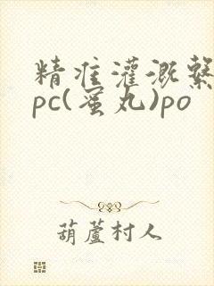 精准灌溉系统hpc(蜜丸)po