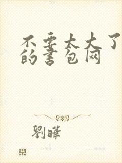 不要太大了会坏的书包网