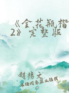 《金花瓶楷梅花2》完整版