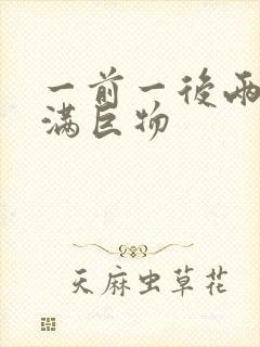 一前一后两根塞满巨物