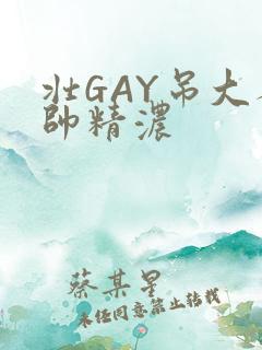 壮GAY吊大人帅精浓
