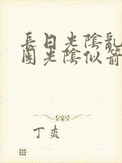 长日光阴乱作一团光阴似箭教主