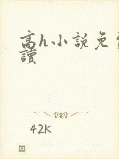 高h小说免费阅读