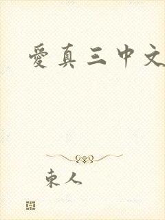 爱真三中文网
