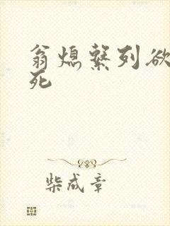 翁熄系列欲仙欲死