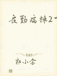 夜勤病栋2下载
