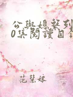 公与媳系列100集阅读目录小说