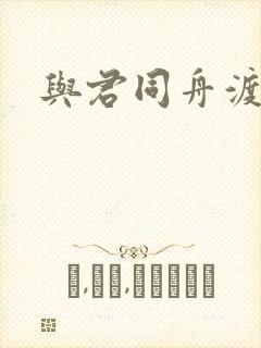 与君同舟渡小说