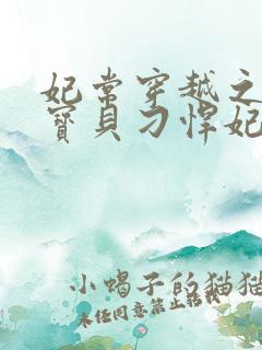 妃常穿越之天才宝贝刁悍妃