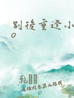 别后重逢小说po