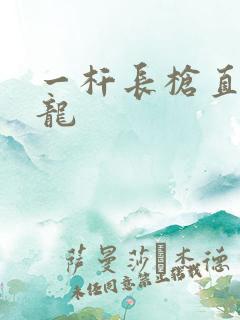 一杆长枪直捣黄龙