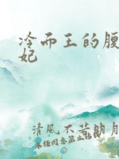冷面王的腹黑王妃