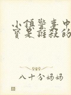 小镇警事中张镇宝是谁杀的