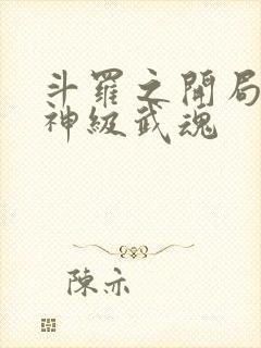 斗罗之开局签到神级武魂