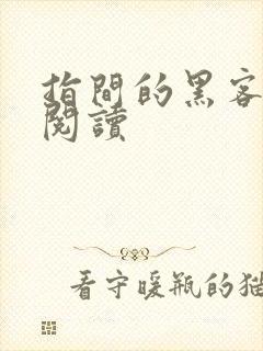 指间的黑客全文阅读