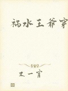 祸水王爷穿越妃