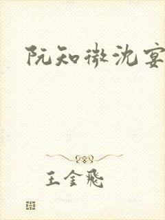 阮知微沈宴电竞