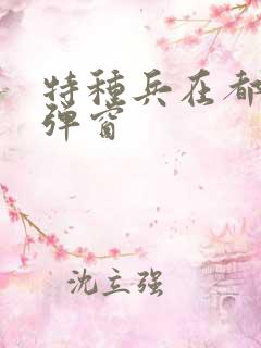 特种兵在都市无弹窗