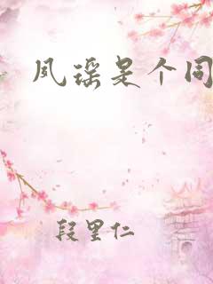 夙瑶是个同人女