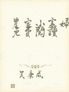 农家小寡妇全文免费阅读